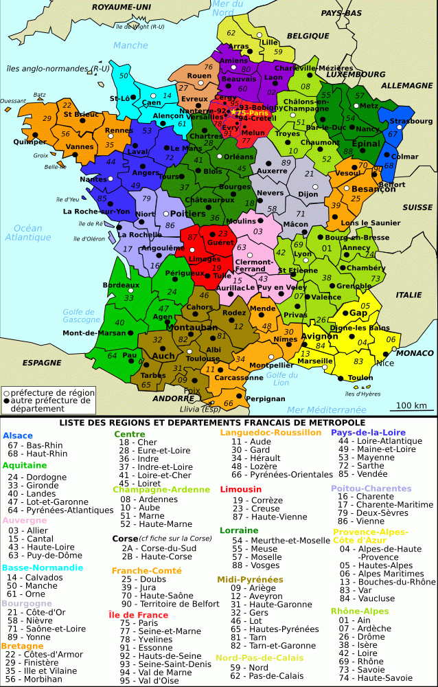 Carte de Mtropole