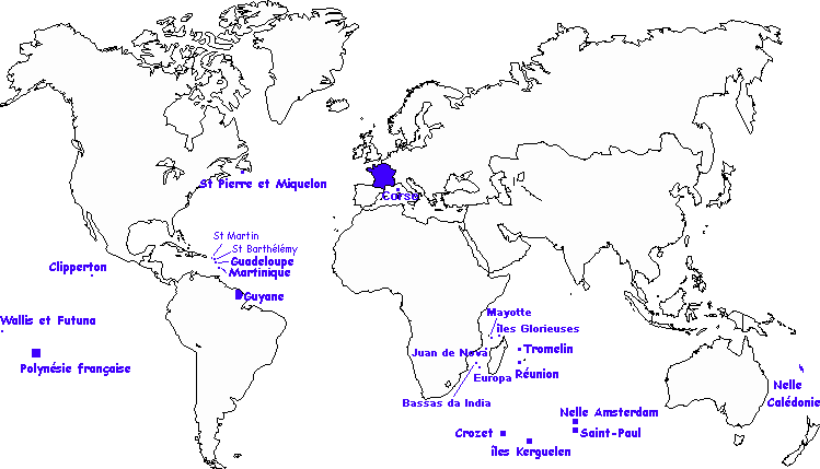 terre adelie carte du monde