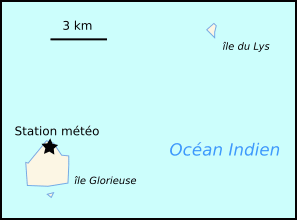 Carte de Îles Glorieuses